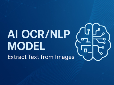 A Custom OCR or NLP Model to Extract Text from Images | Upwork