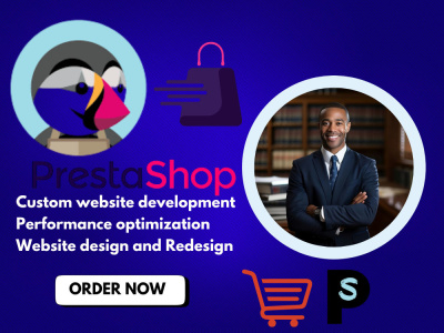 PrestaShop Website Design & eCommerce Store Development;