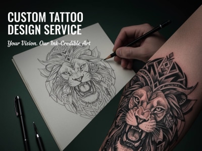 Unique Custom Tattoo Design - Professional, Ready-to-Ink Art