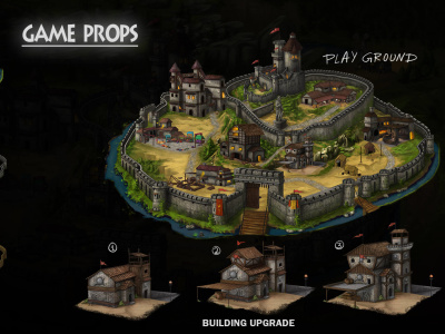 2D Game Props, Icons & Object Design for Fantasy and Sci-Fi Games