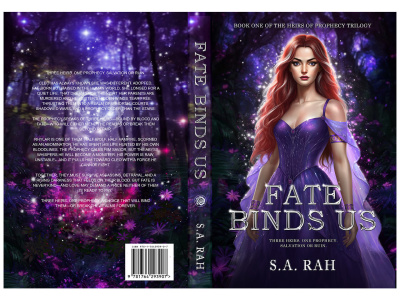 Fantasy Book Cover and Character Illustration (KDP eBook & Print Ready)