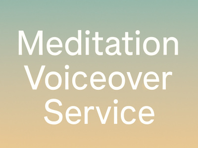 Calming Female Voiceover for Meditation & Narration
