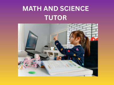A warm, patient and experience chemistry and math tutor