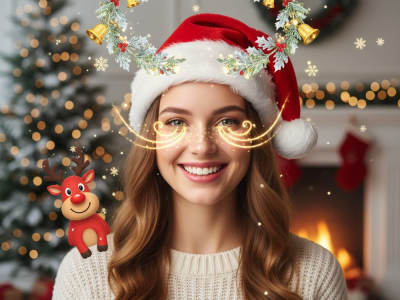Christmas AR Filters Pack for Snapchat, TikTok & Instagram
