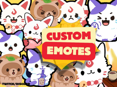 Personalized Twitch Emotes, Discord Emotes, Sub badges
