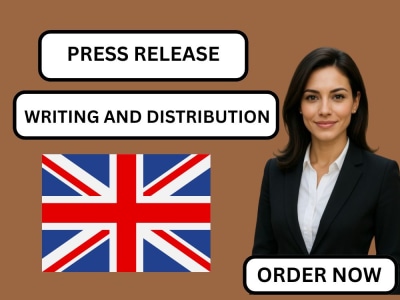 Write ,distribute UK Press Release on UK news sites with Authority backlink