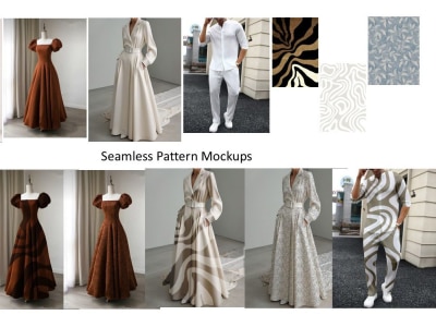 Realistic Fashion Mockups | Pattern Design