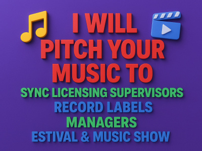 Pitch and submit music to music festival shows booking agents for paid show