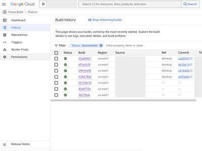 Your application is deployed to Google Cloud Run successfully.