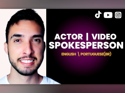 A natural and tailored UGC video in english or portuguese br