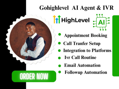 GoHighLevel AI Voice Agent, GoHighLevel Automation, GoHighLevel IVR Setup