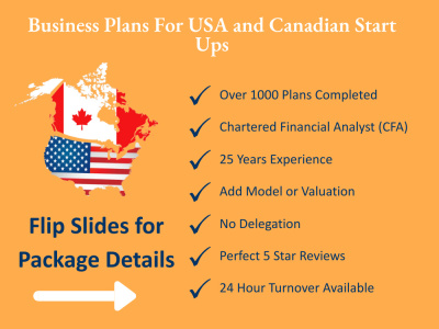 A Start Up Business Plan by a CFA with 25 Years Experience