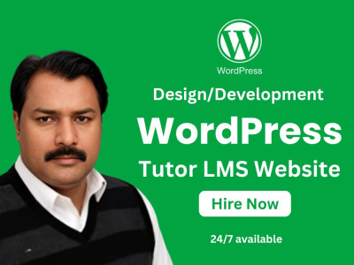 A Responsive WordPress Tutor LMS Website | WordPress Developer