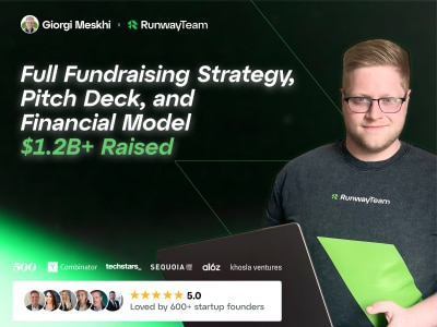 Full Fundraising Strategy, Pitch Deck and Financial Model