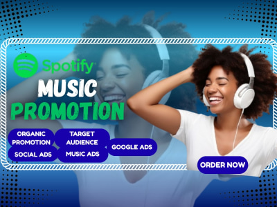 Spotify album promotion, spotify music track promotion