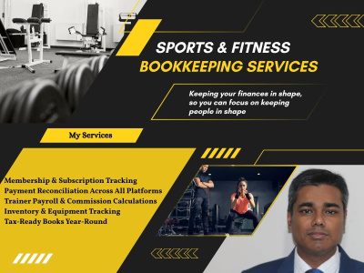 Sports & Fitness Bookkeeping Services
