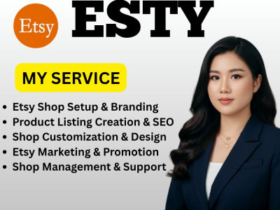 Set Up Optimize and Manage Your Etsy Shop to Increase Sales and Traffic