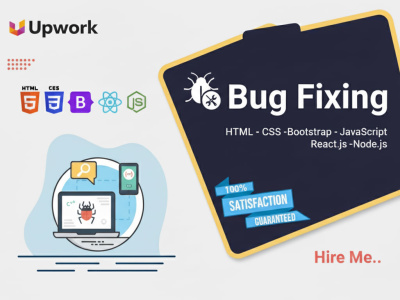 Fix Website Bugs (HTML, CSS, JavaScript, React) | Upwork
