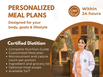 A healthy weight loss meal plan