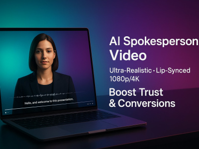AI Spokesperson Avatar Explainer Video | Ultra-Realistic AI Presenter