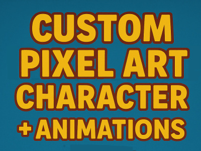 Custom Pixel Art Character (with Animations)