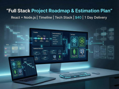 An End-to-End Full Stack Web App Estimation & Development Plan | Upwork