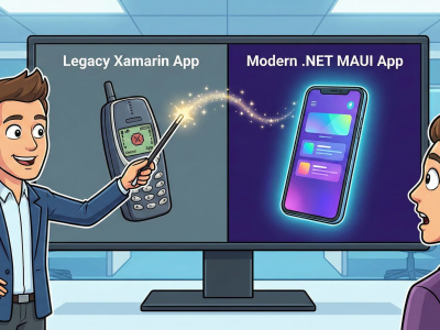 Migration of your legacy Xamarin app to a modern .NET MAUI application