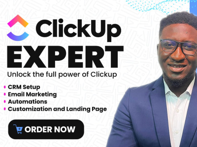 ClickUp Consultation, Setup, Automation and Dashboard