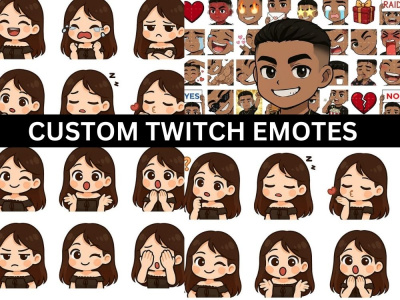 Adorable and expressive chibi emotes for Twitch, Discord, and YouTube
