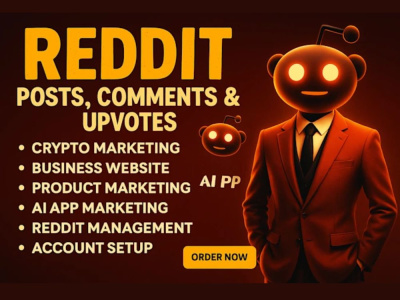 Organic reddit post business website app iptv saas product link promotion