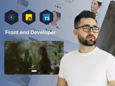 Front end Developer for React.js development | Clean React.js UI