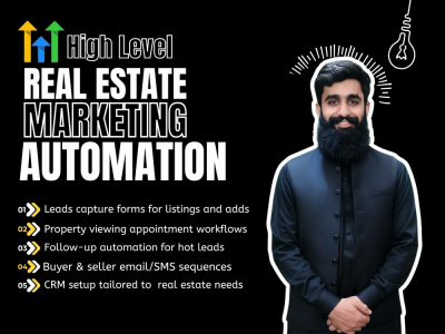 HighLevel ( GHL) REAL ESTATE MARKETING AUTOMATION