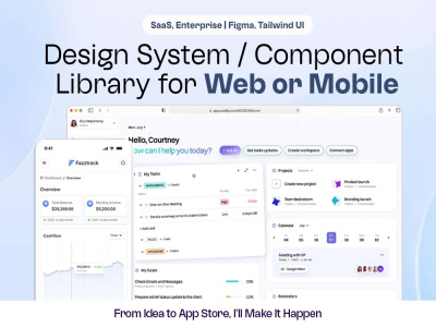 Design System & Component Library for Web/Mobile | SaaS, Enterprise ...