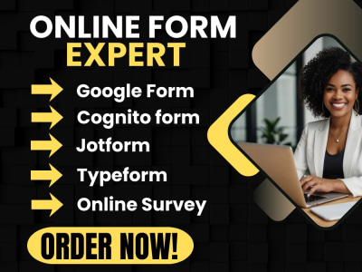 Custom JotForm Typeform Google Form or Online Survey Setup cognito form