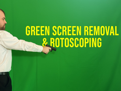 Professional Green Screen Removal & Clean Compositing