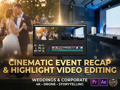 Cinematic Event Highlight & Recap Video Editing | Corporate Events