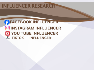 Influencer Research, Instagram Influencer, Influencer Outreach, Influencer