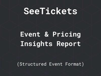 SeeTickets Event & Pricing Insights Report (Structured One-Time Output)