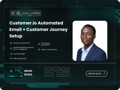 Customer.io Email Automation + Customer Journey Setup