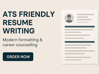 ATS Friendly Resume Writing + Modern Formatting