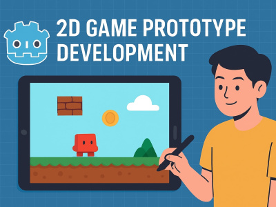 A 2D platformer game development with Godot