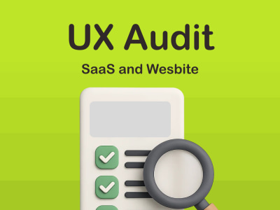 UX Audit & Usability Review for Website or SaaS Conversion | Upwork