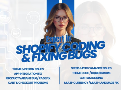 Shopify Theme Customization | Liquid & App Fixes | Bug fix specialist