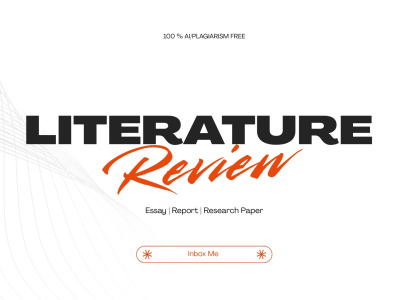A well referenced Literature review, essay or report Expert.