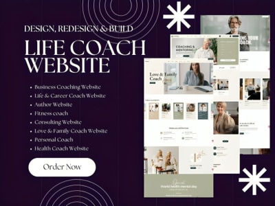 Coaching Website Design | Life Coach | Business Coach | Wellness Coach