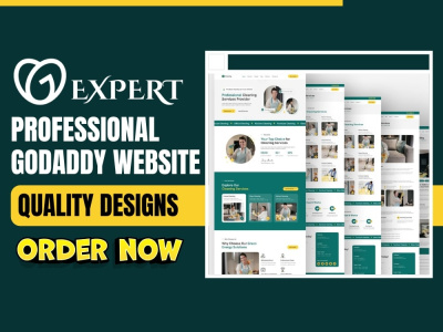 GoDaddy Website Design, GoDaddy Website Redesign, Landing Page development