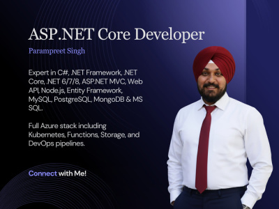 Full Stack .NET Core Developer