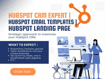 HubSpot CRM Expert | HubSpot Email Templates | HubSpot Landing Page