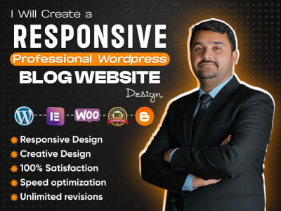 Design & Redesign Blog WordPress Website Development or Business Website