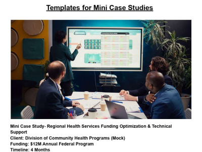 Modern Mini Case Studies for your proposal